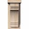 Ekena Millwork Pescadero Smooth Corbel w/Backplate, Douglas Fir, 5 1/2"W x 8"D x 12"H COR06X08X12PEC01SDF - alternate 2